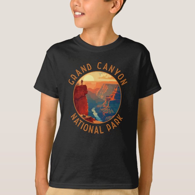 Camiseta Círculo de Desgaste do Parque Nacional do Grand Ca (Frente)