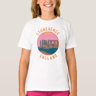 Camiseta Círculo de Distância Retroativa de Stonehenge