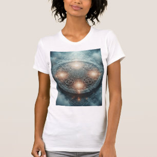 Camiseta Círculo de Feitiço Celestial – Alquimia Radiante