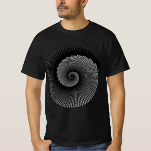 Camiseta Círculo de objeto concentrado