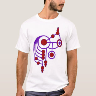 Camiseta Círculo de ponto de mira x/crop x circle