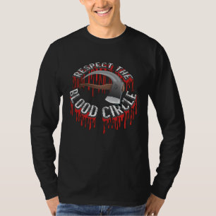 Camiseta Círculo de Sangue Bushcraft Segurança de Escoteiro