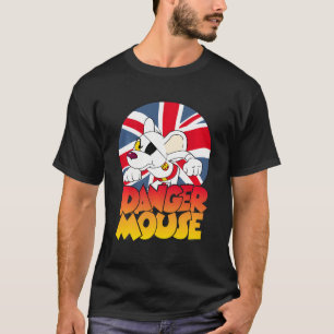 Camiseta Círculo de Tomada de Rato Perigoso