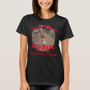 CAMISETA CIRCULO DE VAMPIROS LÉSBICAS ADOLESCENTES SEU ESTA