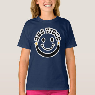 Camiseta Círculo de Vibrações de Abraço Modernas Minimalist