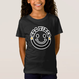 Camiseta Círculo de Vibrações de Abraço Modernas Minimalist