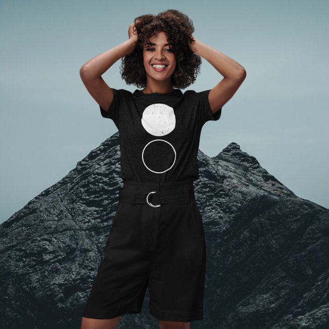 Camiseta Círculo Decorativo Geo (Criador carregado)
