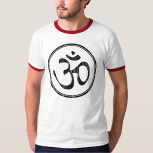 Camiseta Círculo do branco do OM