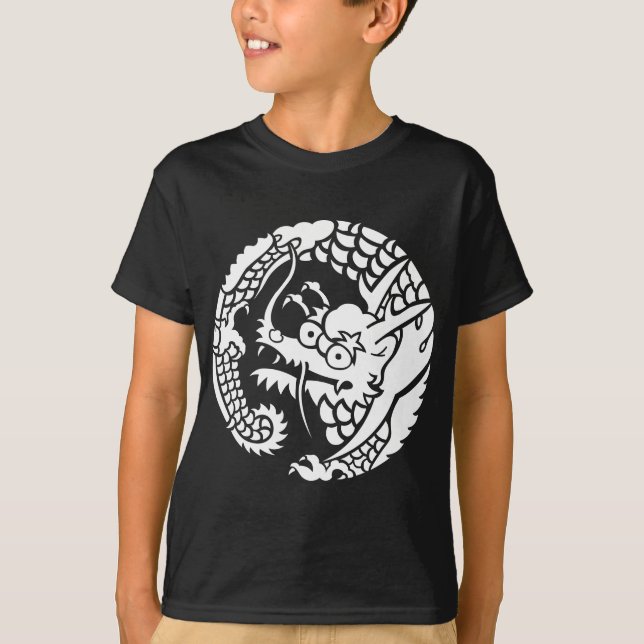Camiseta Círculo do dragão da seita de Nichiren (Frente)