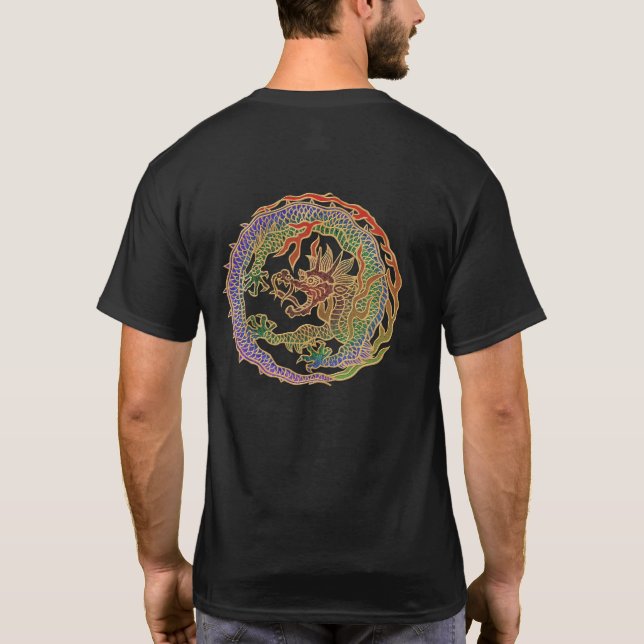 Camiseta Círculo do Dragão Eterno (Verso)