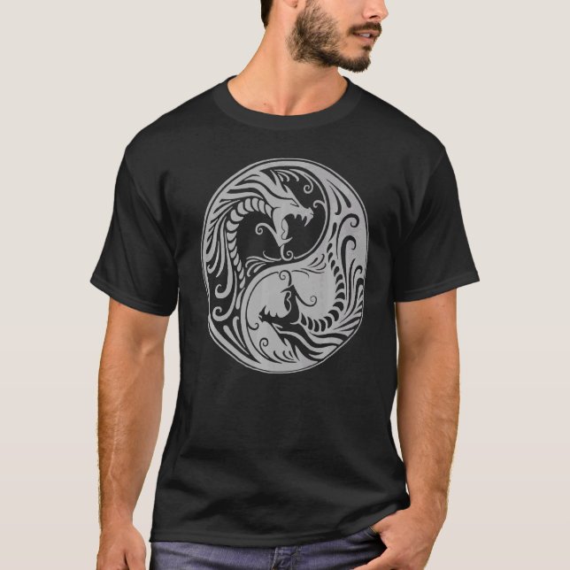 Camiseta Círculo do Dragão Yin Yang (Frente)