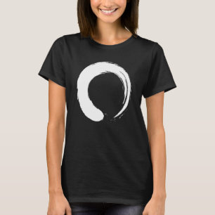 Camiseta Círculo Enso do Budismo Zen Símbolo do Budismo Sím