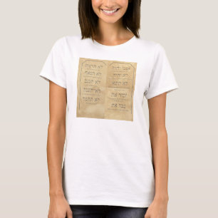 Camiseta Círculo Flor de Bella+Canvas em 10 Mandamentos