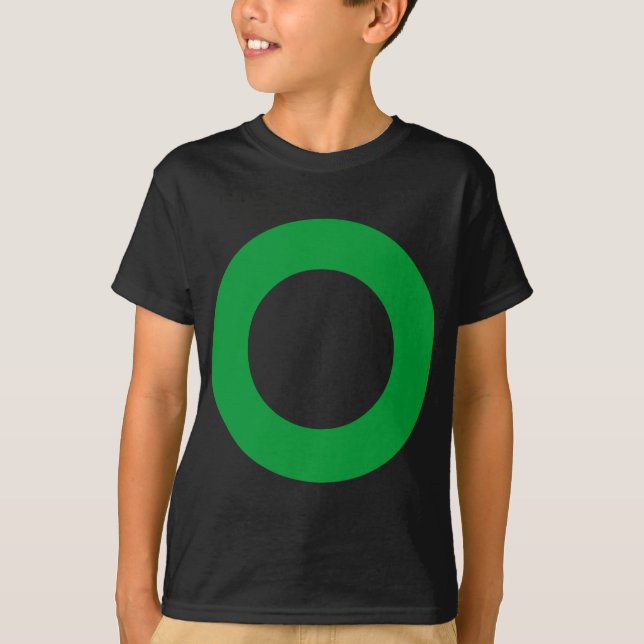 Camiseta Círculo furado - Cores (Frente)