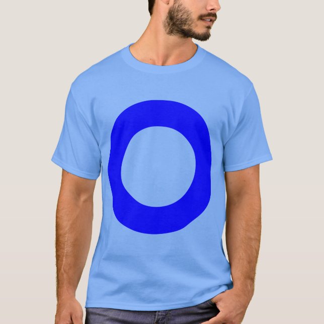 Camiseta Círculo furado - Cores (Frente)