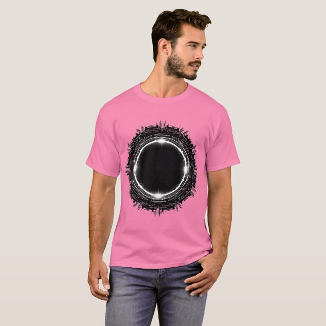 Camiseta Círculo Futurista (Frente Completa)