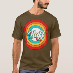 Camiseta Circulo Huff Name Shirt Vintage Huff