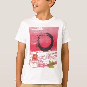 Camiseta Círculo magenta do zen