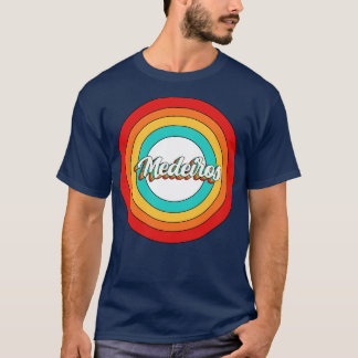 Camiseta Circulo Medeiros Nome Shirt Vintage Medeiros