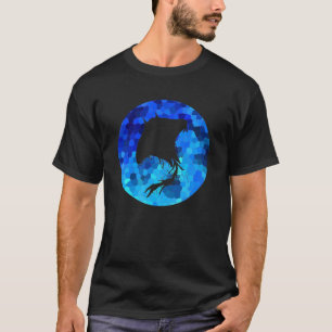 Camiseta Círculo Mosaico Azul de Manta Ray