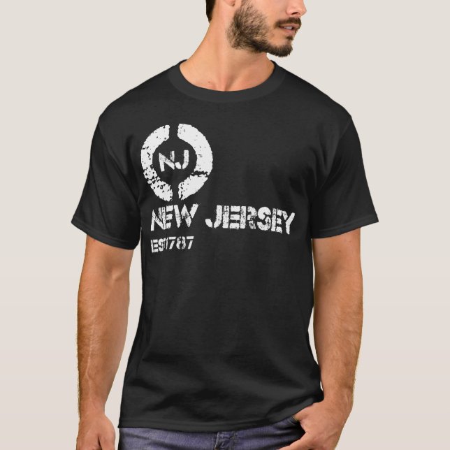 Camiseta Círculo New-jersey est (Frente)