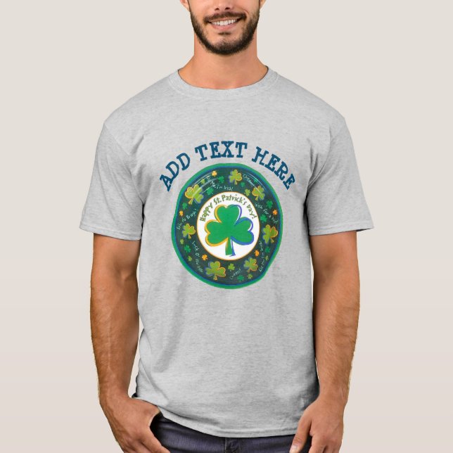 Camiseta Circulo Patrick da Rua Irlandesa (Frente)