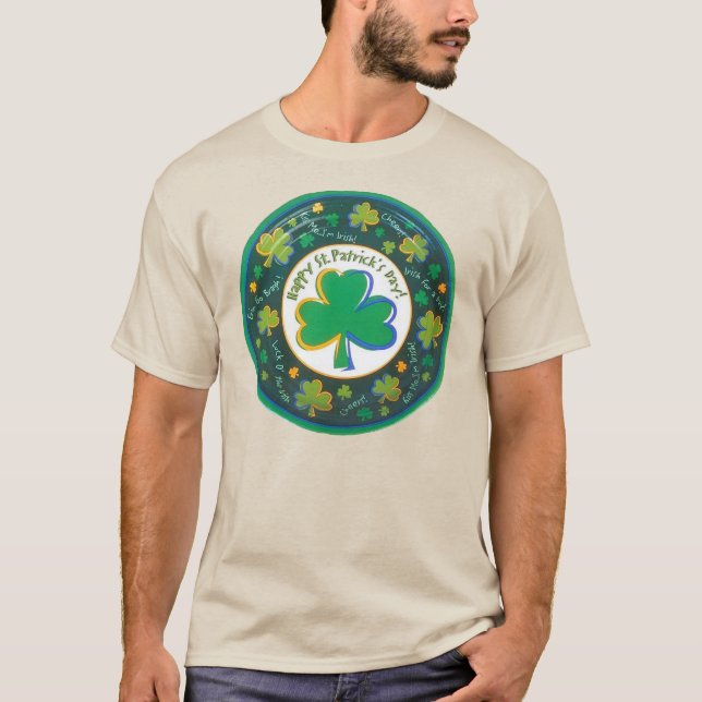 Camiseta Circulo Patrick da Rua Irlandesa (Frente)