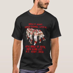 Camiseta Círculo Polar Ártico da Morte Globo de Neve Renas
