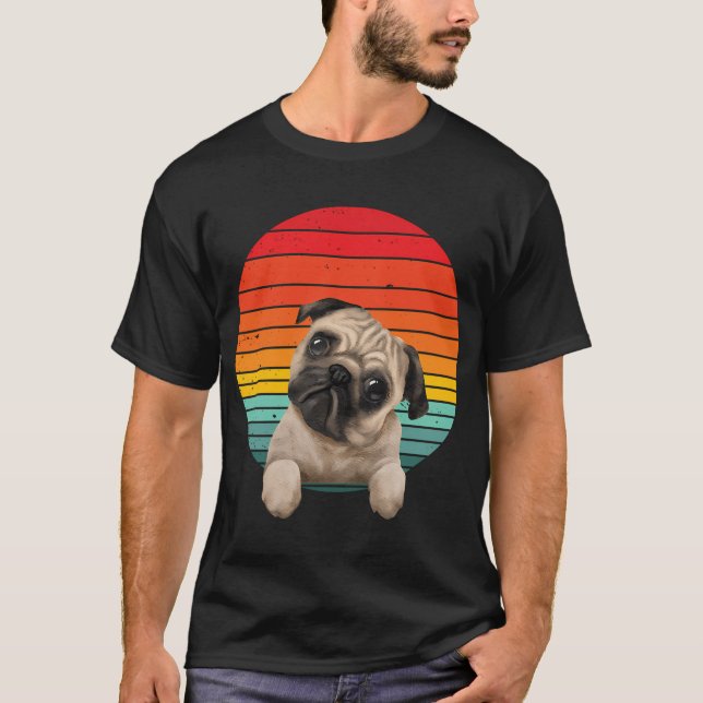 Camiseta Círculo Pug (Frente)