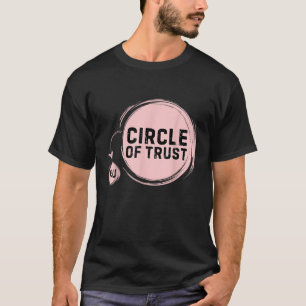 Camiseta Círculo Sarcasmo De Confiança Engraçado