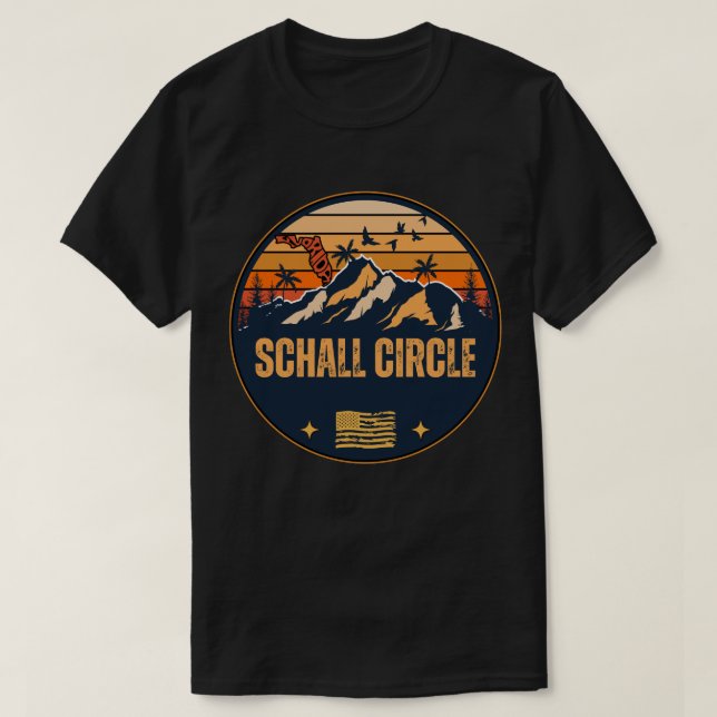 Camiseta Círculo Schall, Flórida  (Frente do Design)