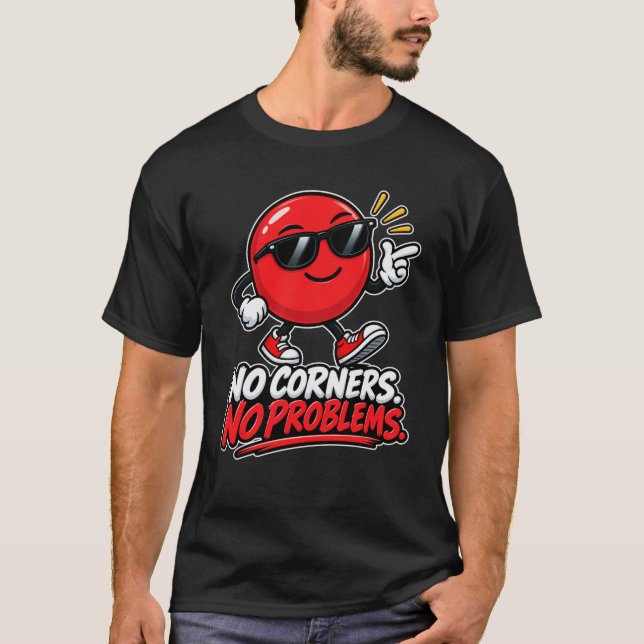 Camiseta Círculo — Sem Cantos Sem Problemas (Frente)
