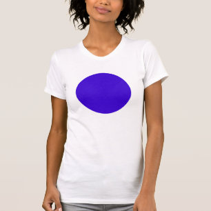Camiseta Círculo Simples - Azul Profundo