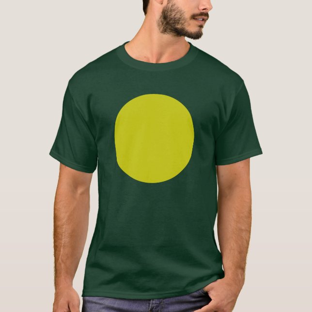 Camiseta Círculo Simples - Banana (Frente)