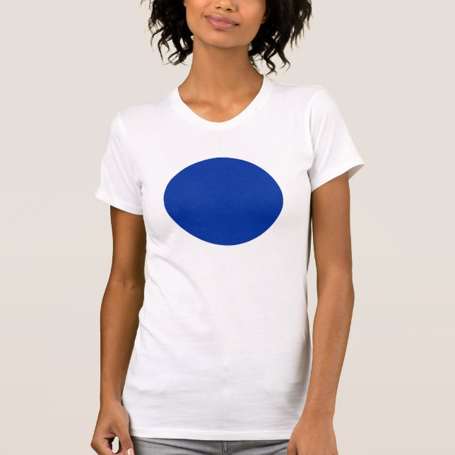 Camiseta Círculo Simples - Marinho Azul (Frente)