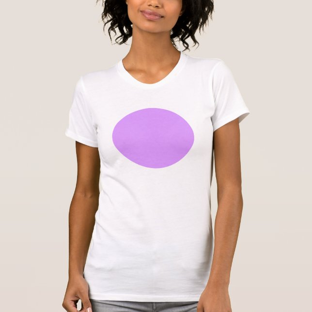 Camiseta Círculo Simples - Páscoa Roxo (Frente)