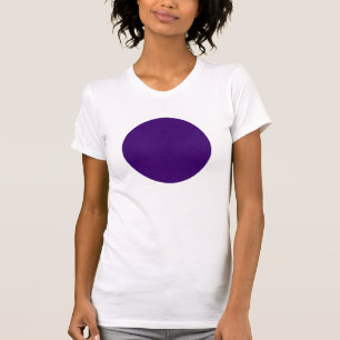 Camiseta Círculo Simples - Roxo Profundo