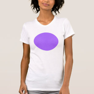 Camiseta Círculo Simples - Violeta Azul