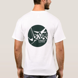 Camiseta Círculo Verde Caçador Jesus Salva Grafite