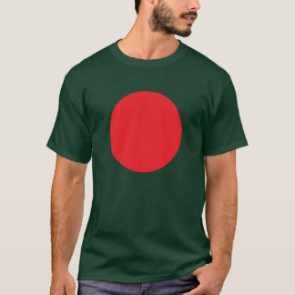 Camiseta Círculo Vermelho / Bangladesh - Camisa-Tee Patriót
