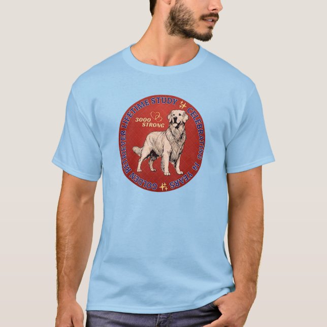 Camiseta Círculo Vermelho Forte 3000 (Frente)