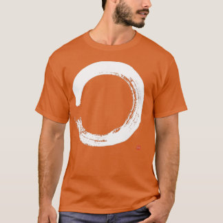 Camiseta Círculo Zen Com Caligrafia Artística Zen Enso