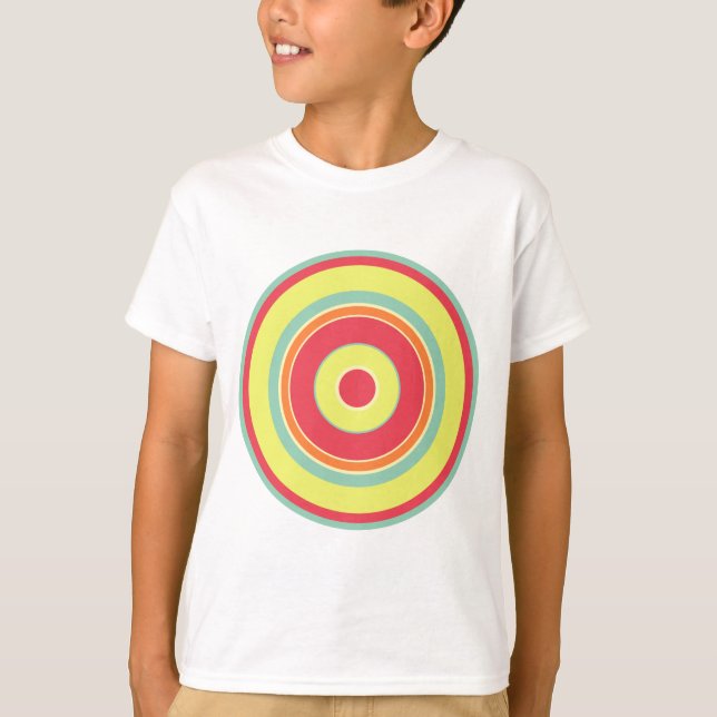 Camiseta Círculos Coloridos 01 (Frente)