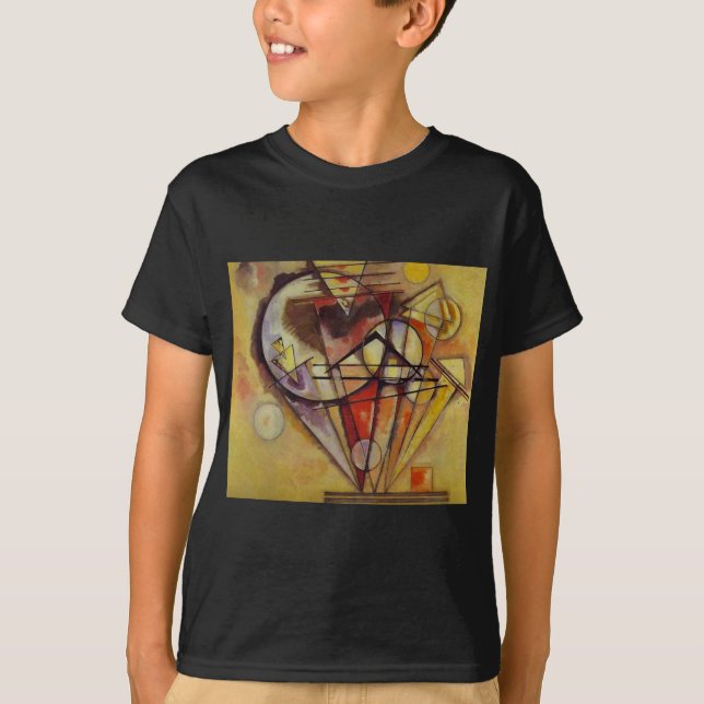 Camiseta Círculos de Abstrato Kandinsky (Frente)