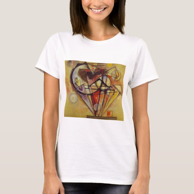 Camiseta Círculos de Abstrato Kandinsky (Frente)