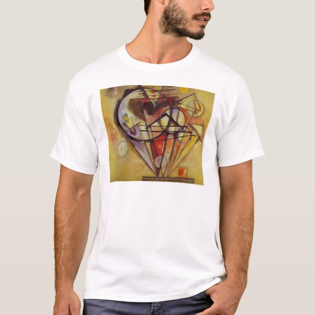 Camiseta Círculos de Abstrato Kandinsky (Frente)