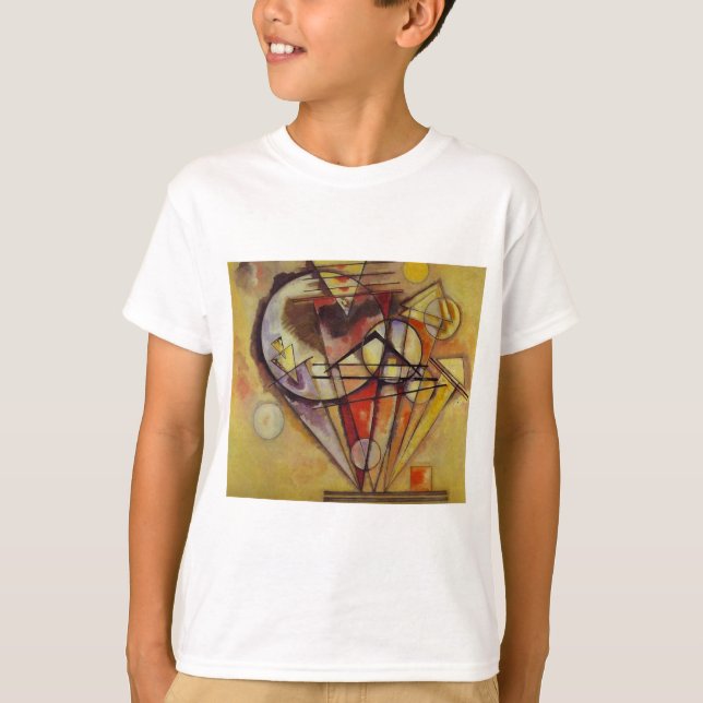 Camiseta Círculos de Abstrato Kandinsky (Frente)