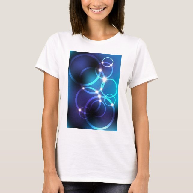 Camiseta Círculos de incandescência (Frente)