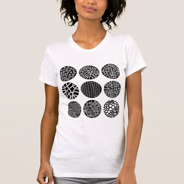 Camiseta Círculos decorativos (Frente)