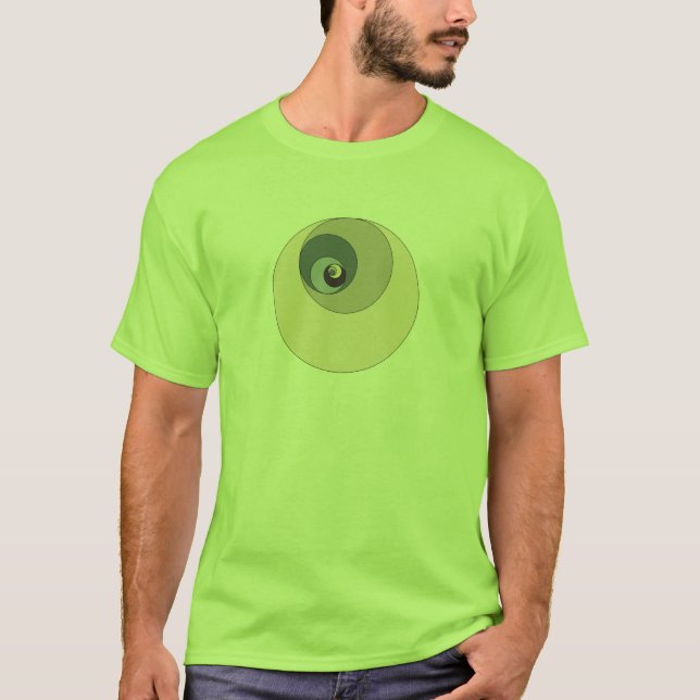 Camiseta Círculos dourados da relação (Frente)